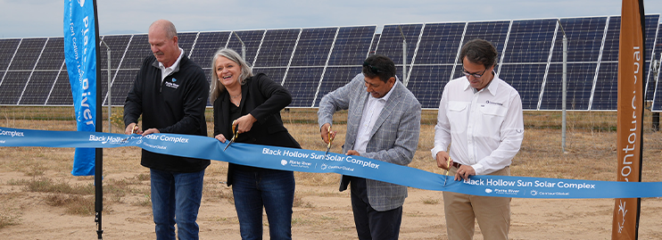 Platte River, ContourGlobal celebrate completion of Black Hollow Sun solar project